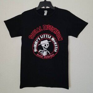 New "Social Distortion Mommy's Little Monster" Unisex Silkscreen T-Shirt.